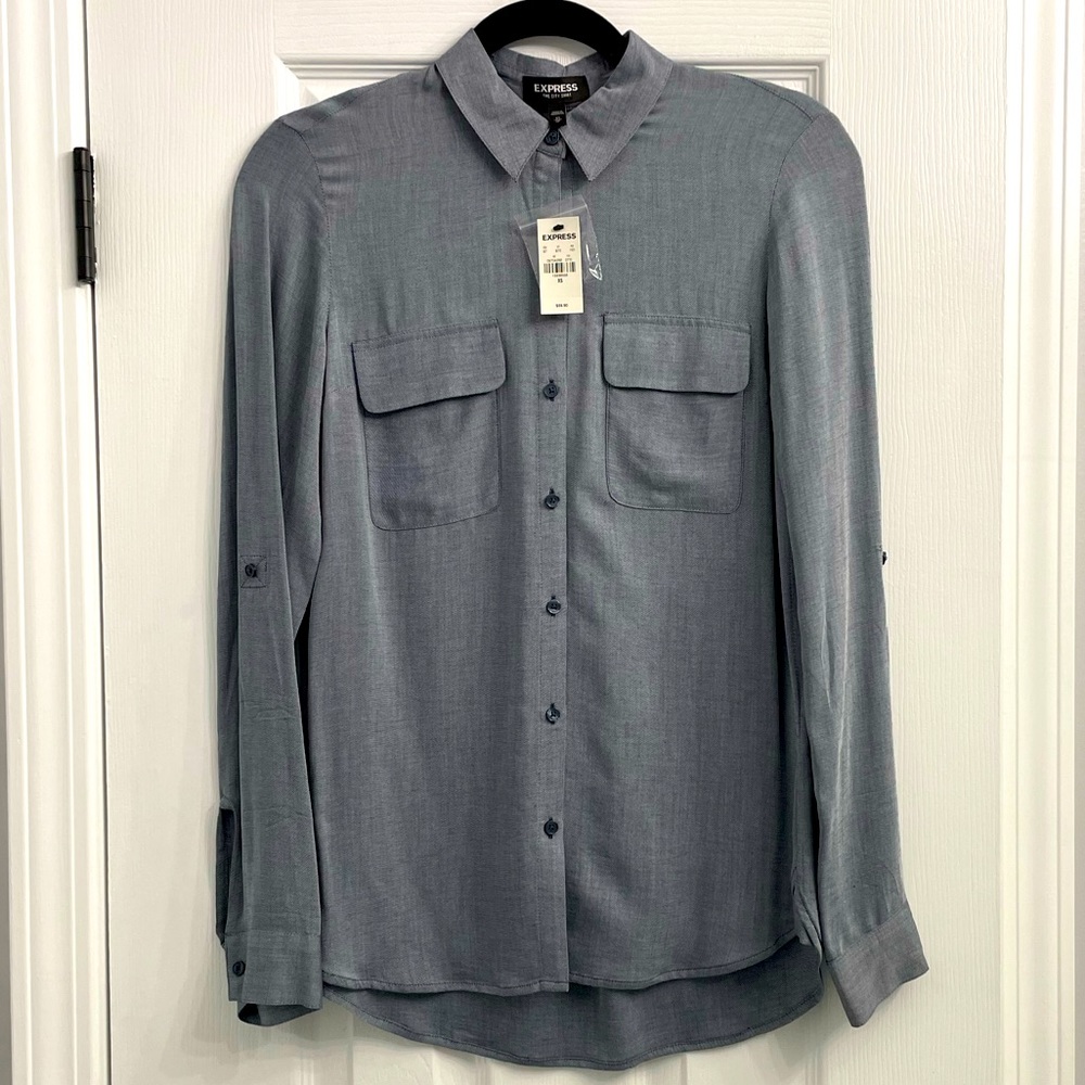 Express The City Shirt Button Down